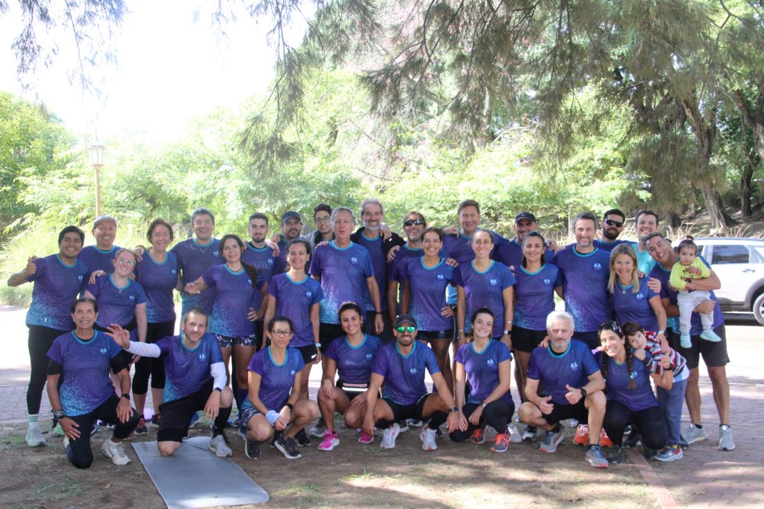 Foto grupal de integrantes de Club Pampa