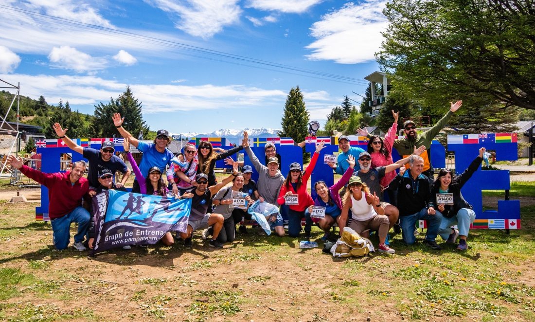 Integrantes de Club Pampa compartiendo una carrera y un viaje